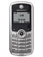 Best available price of Motorola C123 in Main