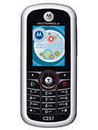 Best available price of Motorola C257 in Main