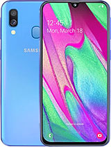 Best available price of Samsung Galaxy A40 in Main